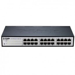 D-Link DGS-1100-24V2 Hallittu L2 Gigabit Ethernet (10 100 1000) 1U Musta, Harmaa