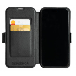 Screenor First matkapuhelimen suojakotelo 16,3 cm (6.4") Avattava kotelo Musta