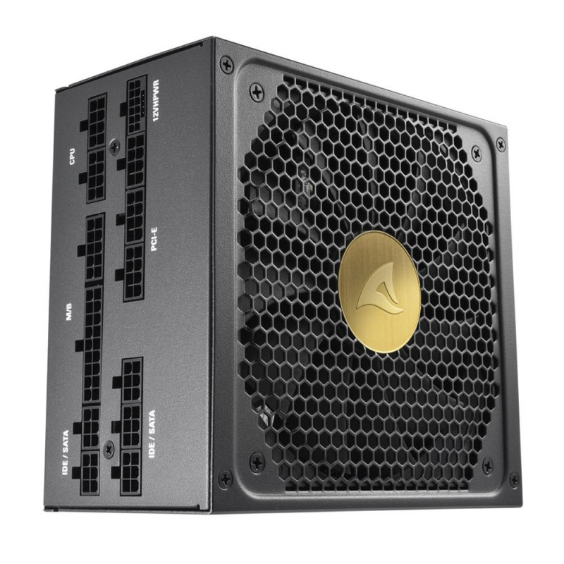 Sharkoon Rebel P30 Gold virtalähdeyksikkö 1000 W 20+4 pin ATX ATX Musta