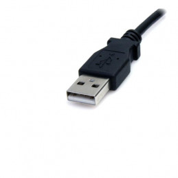 StarTech.com USB2TYPEM virtajohto Musta 0,9 m USB A Barrel type M