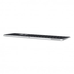 Apple Magic Keyboard näppäimistö USB + Bluetooth QWERTY Ruotsi Hopea, Musta
