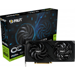 Palit NED407SS19K9-1043D näytönohjain NVIDIA GeForce RTX 4070 SUPER 12 GB GDDR6X