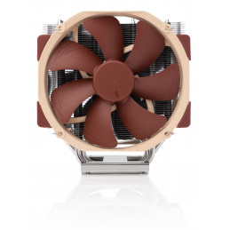 Noctua NH-U14S TR5-SP6 Tietokoneen jäähdytysjärjestelmä Suoritin Ilmanjäähdytin 14 cm Vaaleanruskea 1 kpl