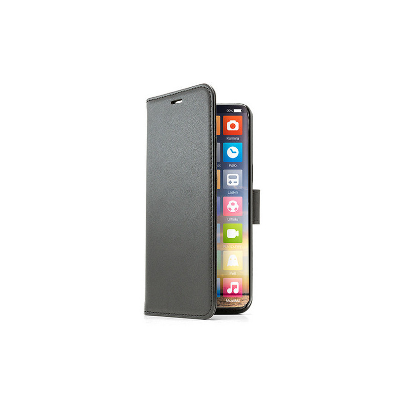 Screenor SMART matkapuhelimen suojakotelo 16,5 cm (6.5") Lompakkokotelo Musta