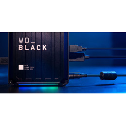 Western Digital D50 Langallinen Thunderbolt 3 Musta
