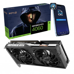 KFA2 GeForce RTX 4060 1-Click OC 2X Bulk NVIDIA 8 GB GDDR6