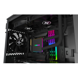 Xilence LiQuRizer RGB XC982 Suoritin Liquid cooling kit 12 cm Musta