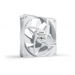 be quiet! Pure Wings 3 120mm PWM White Tietokonekotelo Tuuletin 12 cm Valkoinen 1 kpl