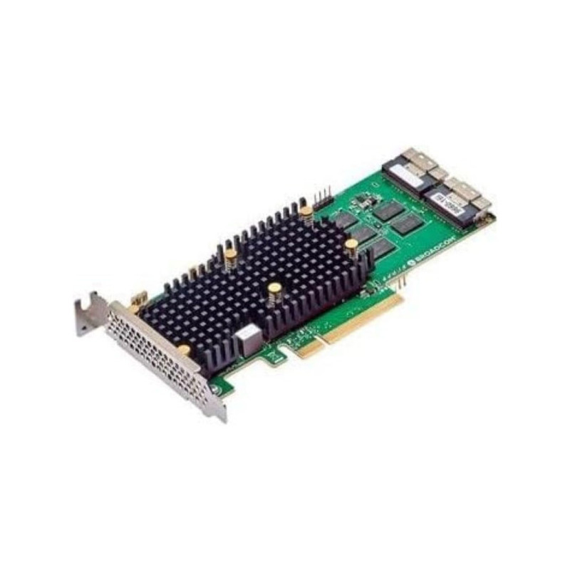 Broadcom 9660-16i liitäntäkortti -sovitin Sisäinen SAS, SATA, SFF-8654