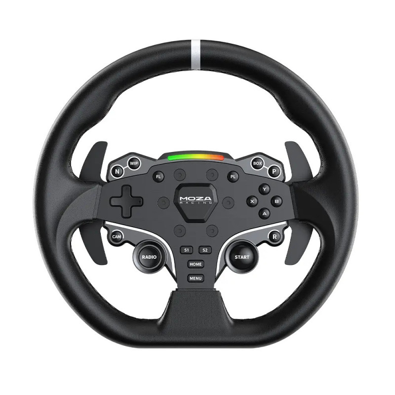 MOZA ES Steering Wheel Musta Ohjauspyörä