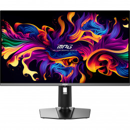 MSI MPG 321URX QD-OLED tietokoneen litteä näyttö 80 cm (31.5") 3840 x 2160 pikseliä 4K Ultra HD QDOLED Musta