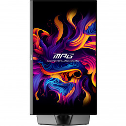 MSI MPG 271QRX QD-OLED tietokoneen litteä näyttö 67,3 cm (26.5") 2560 x 1440 pikseliä Wide Quad HD QDOLED Musta