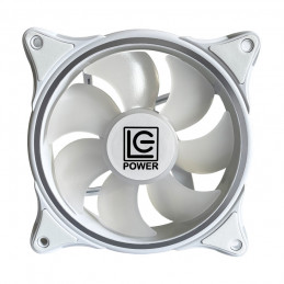LC-Power LC-CF-120-ARGB-W Tietokoneen jäähdytysjärjestelmä Tietokonekotelo Tuuletin 12 cm Valkoinen