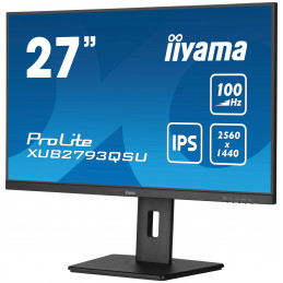 iiyama ProLite XUB2793QSU-B6 LED display 68,6 cm (27") 2560 x 1440 pikseliä Quad HD Musta