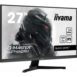 iiyama G-MASTER G2745QSU-B1 tietokoneen litteä näyttö 68,6 cm (27") 2560 x 1440 pikseliä Dual WQHD LED Musta