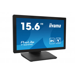 iiyama ProLite T1634MC-B1S tietokoneen litteä näyttö 39,6 cm (15.6") 1920 x 1080 pikseliä Full HD LED Kosketusnäyttö Musta
