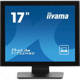 iiyama ProLite T1732MSC-B1SAG tietokoneen litteä näyttö 43,2 cm (17") 1280 x 1024 pikseliä Full HD LED Kosketusnäyttö Pöydän
