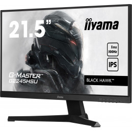 iiyama G-MASTER G2245HSU-B1 tietokoneen litteä näyttö 55,9 cm (22") 1920 x 1080 pikseliä Full HD LED Musta