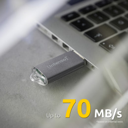 Intenso MEMORY DRIVE FLASH USB3.2 128GB 3541491 USB-muisti USB A-tyyppi 3.2 Gen 1 (3.1 Gen 1) Hopea