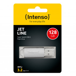 Intenso MEMORY DRIVE FLASH USB3.2 128GB 3541491 USB-muisti USB A-tyyppi 3.2 Gen 1 (3.1 Gen 1) Hopea