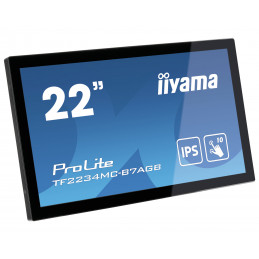 iiyama ProLite TF2234MC-B7AGB tietokoneen litteä näyttö 54,6 cm (21.5") 1920 x 1080 pikseliä Full HD LED Kosketusnäyttö