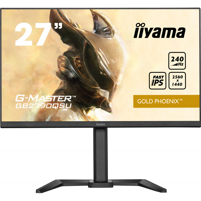 iiyama GB2790QSU-B5 tietokoneen litteä näyttö 68,6 cm (27") 2560 x 1440 pikseliä Wide Quad HD LCD Musta