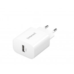 Intenso 1x USB-A Adapter weiß Universaali Valkoinen AC Sisätila