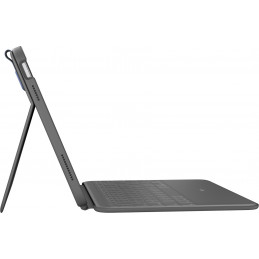Logitech Rugged Folio Grafiitti Smart Connector QWERTY Tanska, Suomi, Norjalainen, Ruotsi
