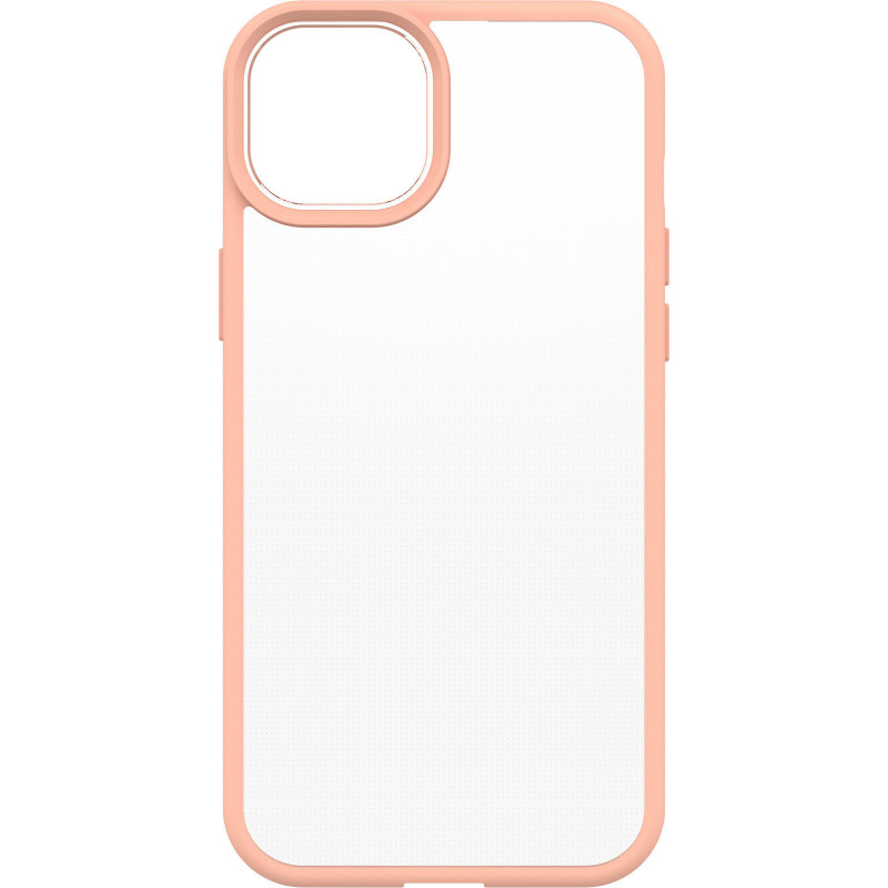 OtterBox React matkapuhelimen suojakotelo 17 cm (6.7") Suojus Persikka, Läpinäkyvä