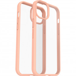 OtterBox React matkapuhelimen suojakotelo 17 cm (6.7") Suojus Persikka, Läpinäkyvä