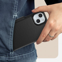 OtterBox Strada matkapuhelimen suojakotelo 17 cm (6.7") Folio-kotelo Musta