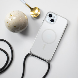 OtterBox React Necklace matkapuhelimen suojakotelo 17 cm (6.7") Suojus Läpinäkyvä