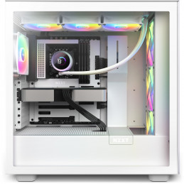 NZXT Kraken 360 RGB Suoritin All-in-one-nesteenjäähdytin 12 cm Valkoinen 1 kpl