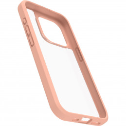 OtterBox React matkapuhelimen suojakotelo 15,5 cm (6.1") Suojus Persikka, Läpinäkyvä