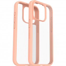 OtterBox React matkapuhelimen suojakotelo 15,5 cm (6.1") Suojus Persikka, Läpinäkyvä