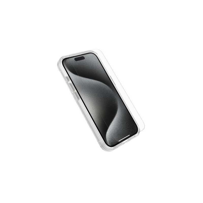 OtterBox Symmetry Series for MagSafe + Premium Glass matkapuhelimen suojakotelo 15,5 cm (6.1") Suojus Läpinäkyvä