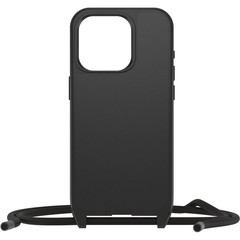 OtterBox React Necklace matkapuhelimen suojakotelo 15,5 cm (6.1") Suojus Musta