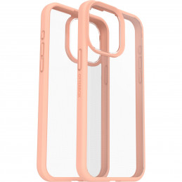 OtterBox React matkapuhelimen suojakotelo 17 cm (6.7") Suojus Persikka, Läpinäkyvä