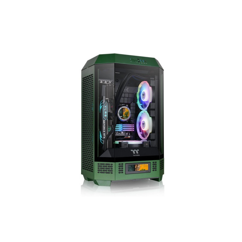 Thermaltake 300 Racing Green Micro Tower Vihreä