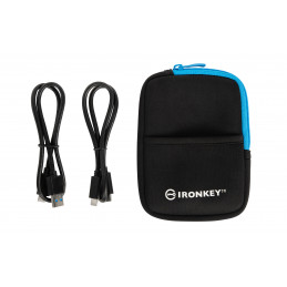 Kingston Technology IronKey Vault Privacy 80 3,84 TB Sininen