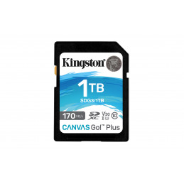 Kingston Technology Canvas Go! Plus 1 TB SD UHS-I Luokka 10