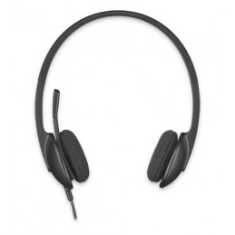 Logitech H340 USB Computer Headset Kuulokkeet Langallinen Pääpanta Toimisto puhelukeskus Musta