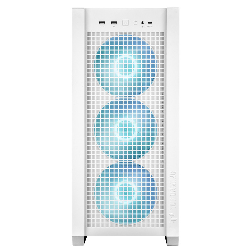 ASUS TUF Gaming GT302 ARGB Midi Tower Valkoinen