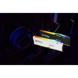 Kingston Technology FURY Beast RGB muistimoduuli 32 GB 2 x 16 GB DDR5 ECC