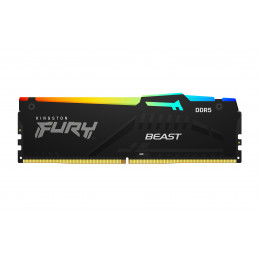 Kingston Technology FURY Beast RGB muistimoduuli 16 GB 2 x 8 GB DDR5 ECC