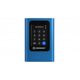 Kingston Technology IronKey Vault Privacy 80 7,68 TB Sininen