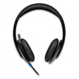 Logitech H540 USB Computer Headset Kuulokkeet Langallinen Pääpanta Toimisto puhelukeskus Musta