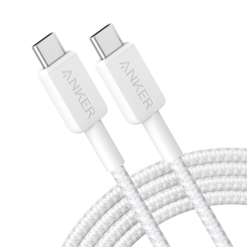 Anker 322 USB-kaapeli 1,8 m USB C Valkoinen