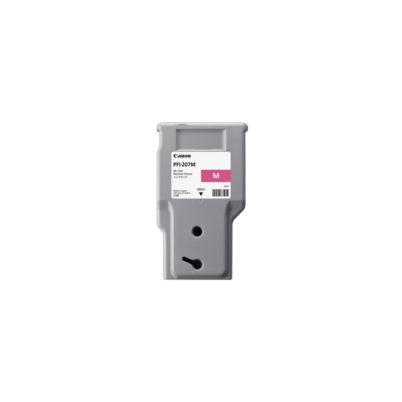 Canon PFI-207 M mustekasetti 1 kpl Alkuperäinen Magenta