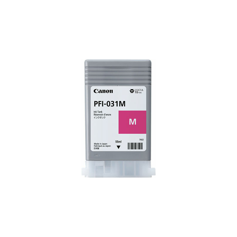 Canon PFI-031M mustekasetti 1 kpl Alkuperäinen Magenta